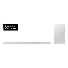 Discover the Samsung HW-S711GD White Soundbar - 31 Channels, 250 W of Powerful Audio Experience!